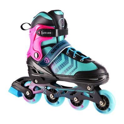 Inlineskates Nils Extreme NH18192A 4in1 Gr. 39-43 verstellbar mit Hockey-Kufe