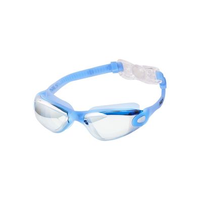 Schwimmbrille NILS AQUA NQG160MAF blau verspiegelt mit Anti-Fog und UV-Schutz