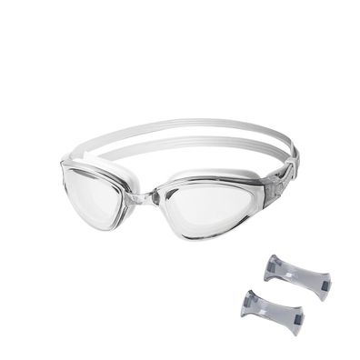 Schwimmbrille NILS AQUA NQG180MAF Grau verspiegelt Anti-Fog UV-Schutz Silikon