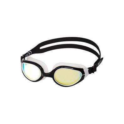 Schwimmbrille NILS Aqua NQG480MAF schwarz/weiß verspiegelt mit Anti-Fog
