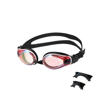 Schwimmbrille NILS AQUA NQG550MAF schwarz/rainbow verspiegelt Anti-Fog UV-Schutz