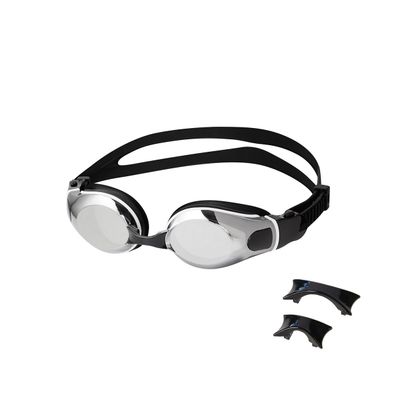 Schwimmbrille NILS AQUA NQG550MAF schwarz Anti-Fog verspiegelt UV-Schutz