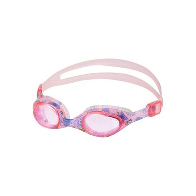 Schwimmbrille Kinder NILS AQUA NQG170FAF Anti-Fog UV-Schutz rosa Blumen