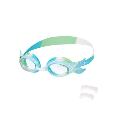 Schwimmbrille Kinder NILS AQUA NQG870SAF Junior Mermaid Anti-Fog UV-Schutz blau