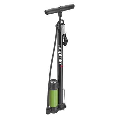 Prophete Standluftpumpe Pro 7 Bar Fahrradpumpe mit Manometer für alle Ventile