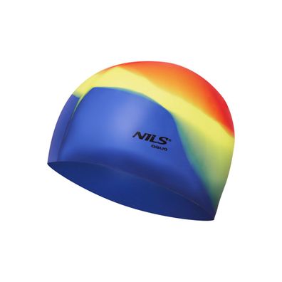 Badekappe NILS AQUA NQC Multicolor M04 Silikon Einheitsgröße