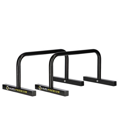 Parallettes HMS Premium PW10 Liegestützgriffe 2er Set Stahl bis 210 kg