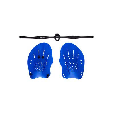 Handpaddel NILS AQUA NQAP10 Schwimmtraining 13,5 x 20 cm blau PVC