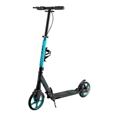 Scooter NILS Extreme HM124T Tretroller klappbar 200 mm Räder Scheibenbremse türkis