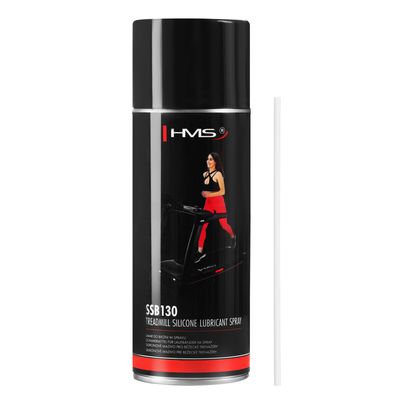 Silikonspray HMS SSB130 Schmiermittel für Laufbänder 450 ml mit Sprühröhrchen