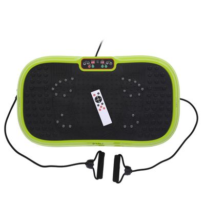 Vibrationsplatte HMS SVP07 mit Fernbedienung und Trainingsbändern, 99 Stufen