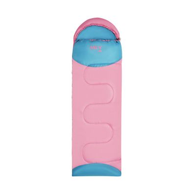 Kinderschlafsack NILS CAMP NC2007 Junior 150 + 30 cm Komfort 0-12 Grad Rosa Blau