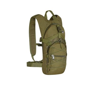 Rucksack NILS CAMP Crab NC1732 15 L Gruen mit Trinkblasenfach, Oxford-Gewebe