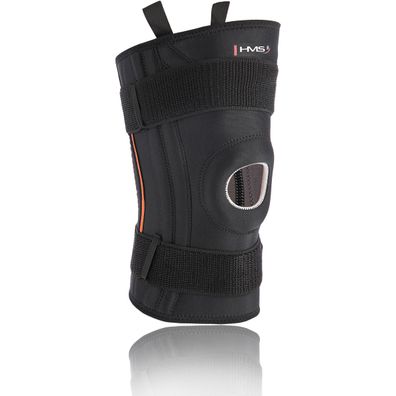 Kniebandage HMS KO1655 Größe L, Neopren mit Patella-Öffnung und Klettverschluss