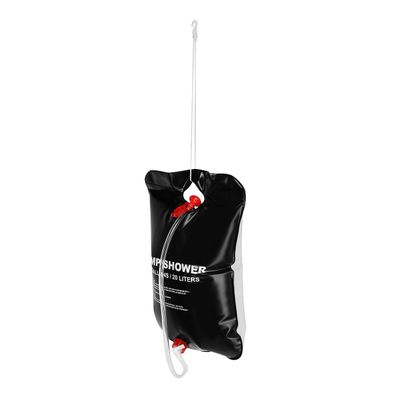 Campingdusche NILS CAMP NC1711 20 L Solar Duschsack mit Schlauch und Duschkopf