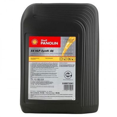 Shell Panolin S4 HLP Synth 46 20 Liter