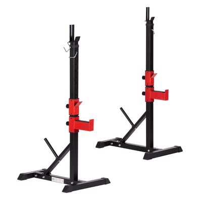 Langhantelständer HMS STR25 höhenverstellbar 124-164 cm Stahl bis 250 kg