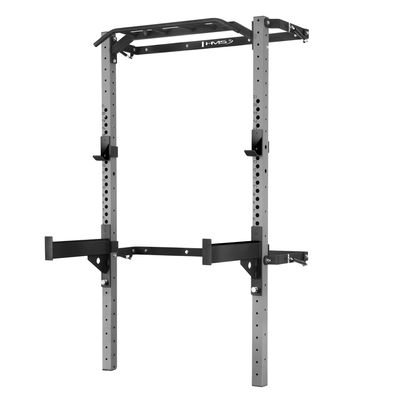 Wall Rack HMS KLT23 klappbar mit Klimmzugstange und Sicherheitsstützen Stahl