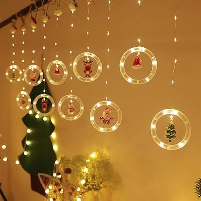 VESPA LED-Lichterring 3,5 m, 90 LEDs, 10 Modi, warmwei?