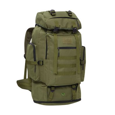 Trekkingrucksack NILS CAMP Magnum 100 L taktisch Oliv 600D Oxford