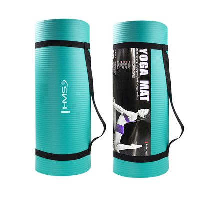 Yogamatte HMS YM04 mint 183 x 61 cm 15 mm stark Fitnessmatte NBR