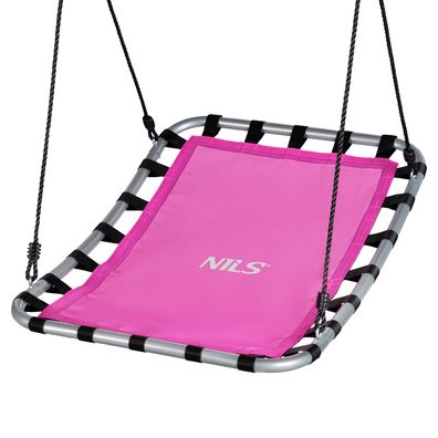 Nestschaukel NILS NB5031 rechteckig 102 x 76 cm bis 150 kg Gartenschaukel Pink