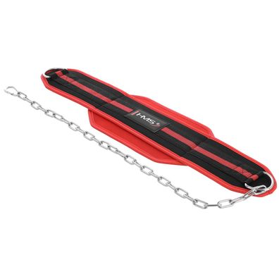 Dip Gürtel HMS PSTX05 Trainingsgürtel Neopren mit Stahlkette bis 150 kg