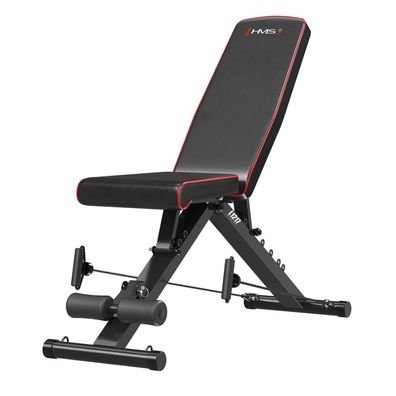 Trainingsbank HMS L1217 klappbar mit Seilzug verstellbar bis 120 kg belastbar