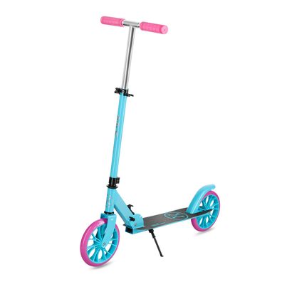 Scooter NILS Extreme HM1302 klappbar 200 mm Rollen Blau Rosa bis 100 kg