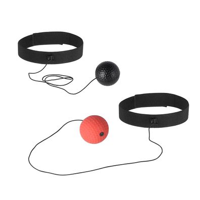 Reflexball-Set HMS PRB01 Boxen, 2 Bälle mit Stirnband und Befestigungsband