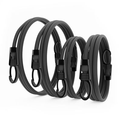 Expander Set HMS TX02 Krafttraining 4 Widerstandsbänder mit Griffen und Springseil