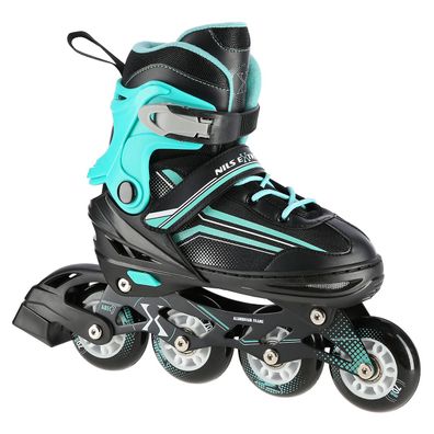 Inliner Nils Extreme NH18190 2in1 mit Eishockey-Kufe, Größe S 29-33, verstellbar