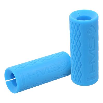 Griffpolster HMS FG02 Silikon blau 2 Stück für Lang- und Kurzhantel
