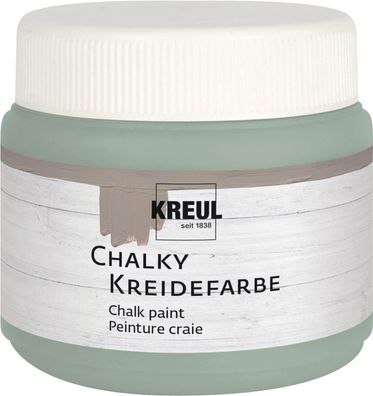 KREUL 75319 - Chalky Kreidefarbe, Kunststoffdose, sanft - matte Farbe, cremig deckend