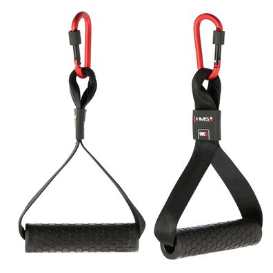 Einhandgriff HMS UWC91 2er Set Kabelzug Latzug Griffe Aluminium Nylon
