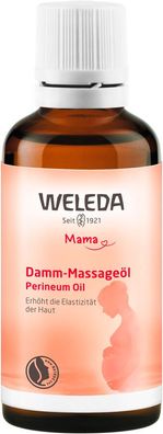 6x Weleda WELEDA Damm-Massageöl 50ml