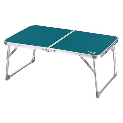 Campingtisch NILS CAMP NC3402 klappbar 60x40x25 cm Aluminium MDF blau
