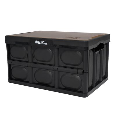 Faltbox NILS CAMP NCB4005 mit Tischplatte 20 L schwarz stapelbar