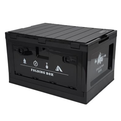 Faltbox NILS CAMP NCB4006 mit Tischfunktion 50 L klappbar schwarz