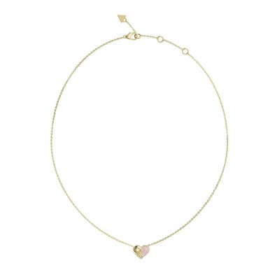 Guess Schmuck Damen-Kette Herz Goldfarben JUBN06416JWYGRST/U