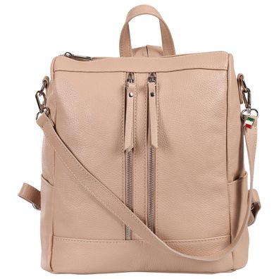 Florence Rucksack Damen Echtleder Cityrucksack rosa ORF100A