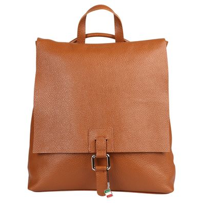 Florence Rucksack Damen Echtleder Cityrucksack hellbraun ORF101C5