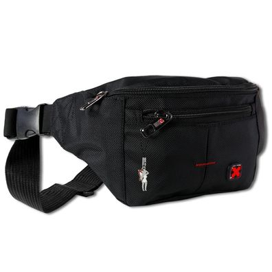 Gürteltasche schwarz Travel N Meet Tasche Polyester OTD4501S