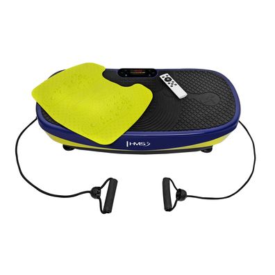 Vibrationsplatte HMS SVP11 mit 2 Motoren je 200 W, Bluetooth und 3D-Massagematte