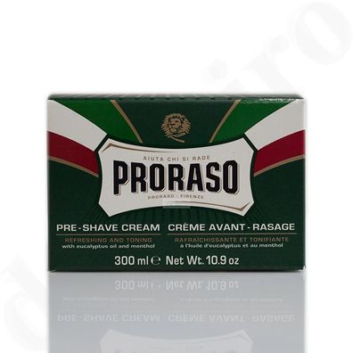 Proraso Profi Pre Shave Creme Tiegel 300ml rinfrescante
