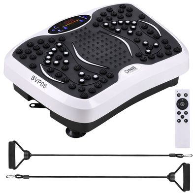 Vibrationsplatte One Fitness SVP08 mit Bluetooth und Fernbedienung bis 150 kg