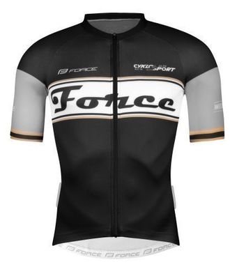 Jersey FORCE RETRO Kurzjacke schwarz - gold *