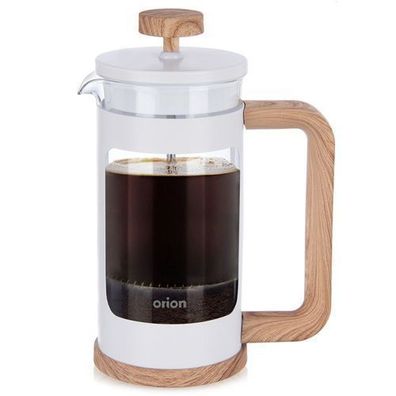 Whiteline Kaffee- und Teemaschine aus Glas mit Kolben, 400 ml