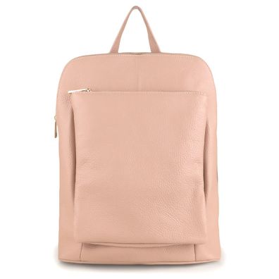 Florence Rucksack Damen Echtleder Cityrucksack rosa OTF610A