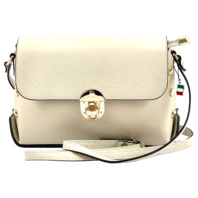 Florence Damen Tasche Echtleder beige OTF808I